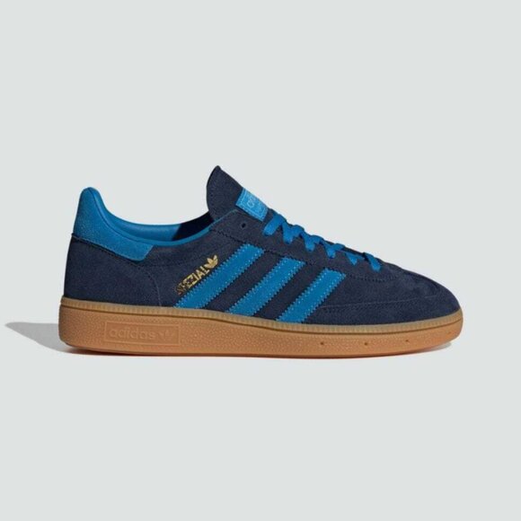 adidas Originals Women's HANDBALL SPEZIAL IE5895 Night Indigo Bright Blue Gum - Picture 1 of 9